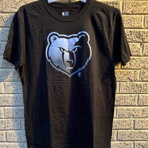 NBA Memphis Grizzlies Black Mascot Tee NWOT Various Sizes
